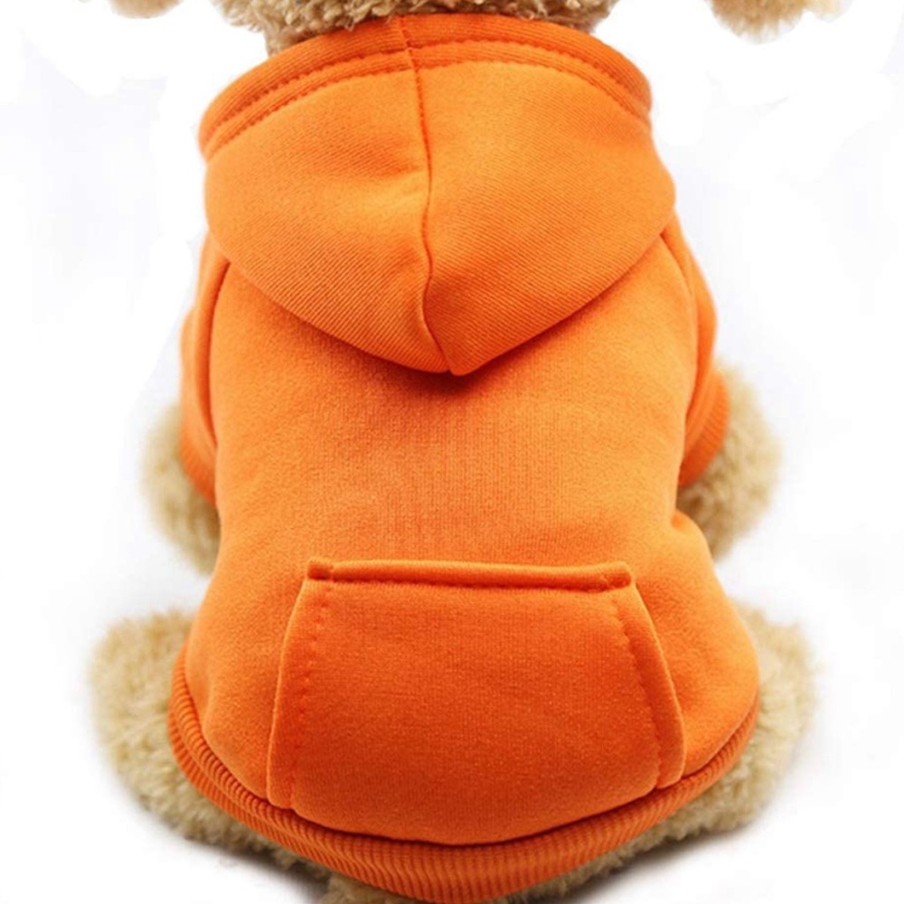 Orange Dog Hoodie (x-small)